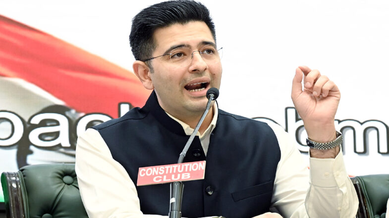 राघव चड्ढा के फैसले का भाजपा ने किया स्वागत
