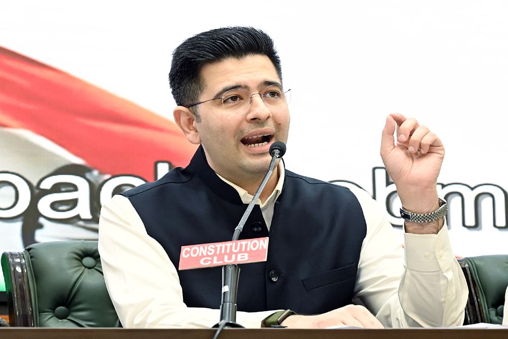 राघव चड्ढा के फैसले का भाजपा ने किया स्वागत