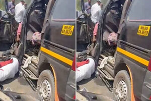 मुंबई के कल्याण में डंपर और ईको कार की टक्कर, नौ लोगों की मौत