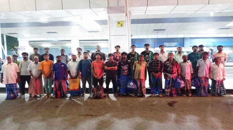 श्रीलंका से रिहा हुए 30 भारतीय मछुआरे लौटे अपने वतन