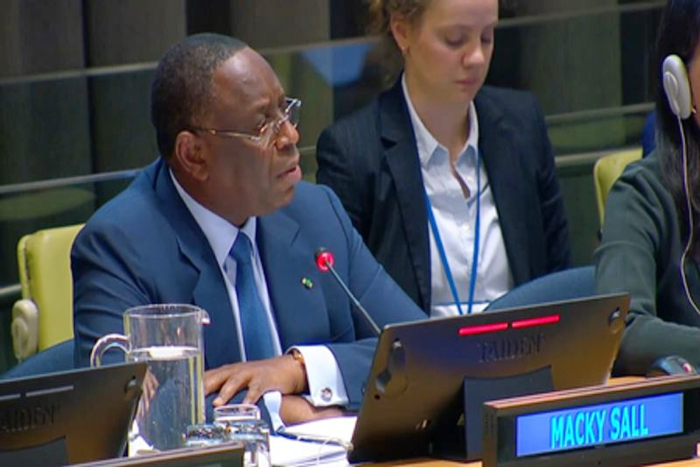 संयुक्त राष्ट्र सुरक्षा परिषद में सुधार के लिए ‘साहसी बने रहें : मैकी सैल