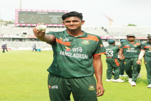 नाहिद राणा ने खोला ‘पंजा’, बांग्लादेश के खिलाफ 198 रन बनाकर न्यूजीलैंड टीम ऑल आउट