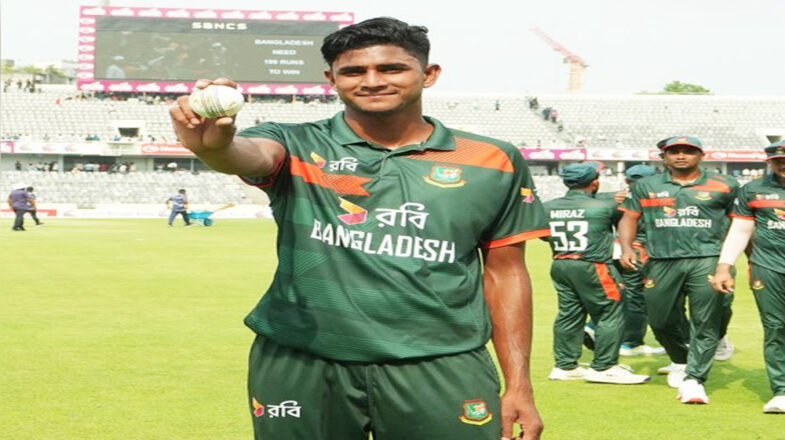 नाहिद राणा ने खोला ‘पंजा’, बांग्लादेश के खिलाफ 198 रन बनाकर न्यूजीलैंड टीम ऑल आउट