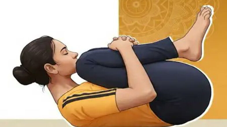 पाचन तंत्र को मजबूत बनाता है पवनमुक्तासन