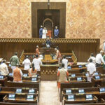 राज्यसभा में आमने-सामने कांग्रेस और भाजपा के राष्ट्रीय अध्यक्ष