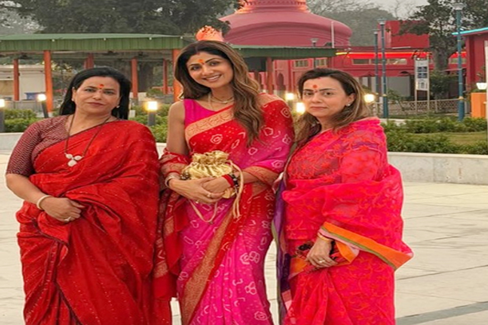 भक्ति में लीन दिखीं शिल्पा शेट्टी