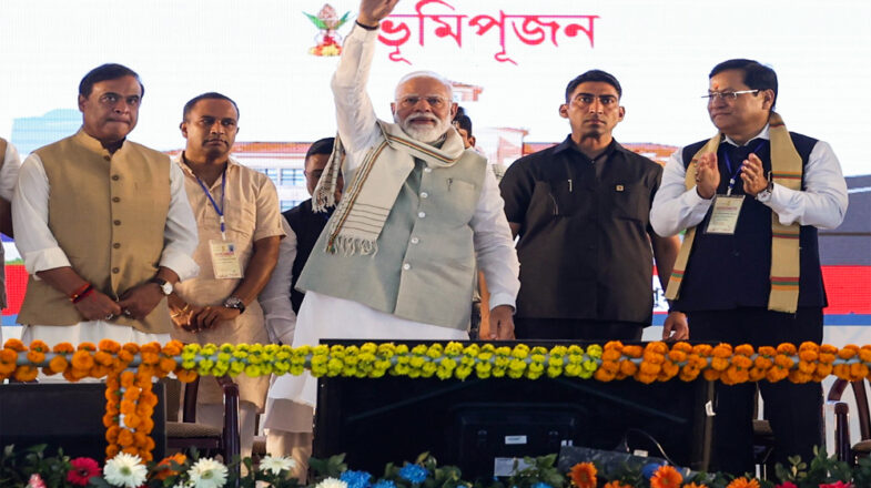 असम में भाजपा ने बड़ी ताकत लगाई है