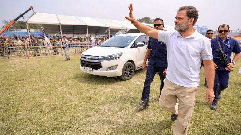 राहुल पांच साल के बाद बंगाल लौटे हैं