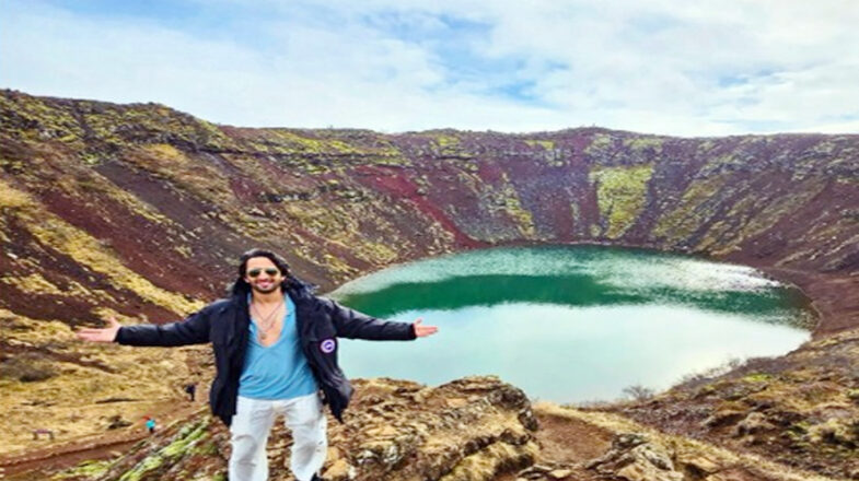 आइसलैंड की वादियों में खोए अभिनेता शहीर शेख