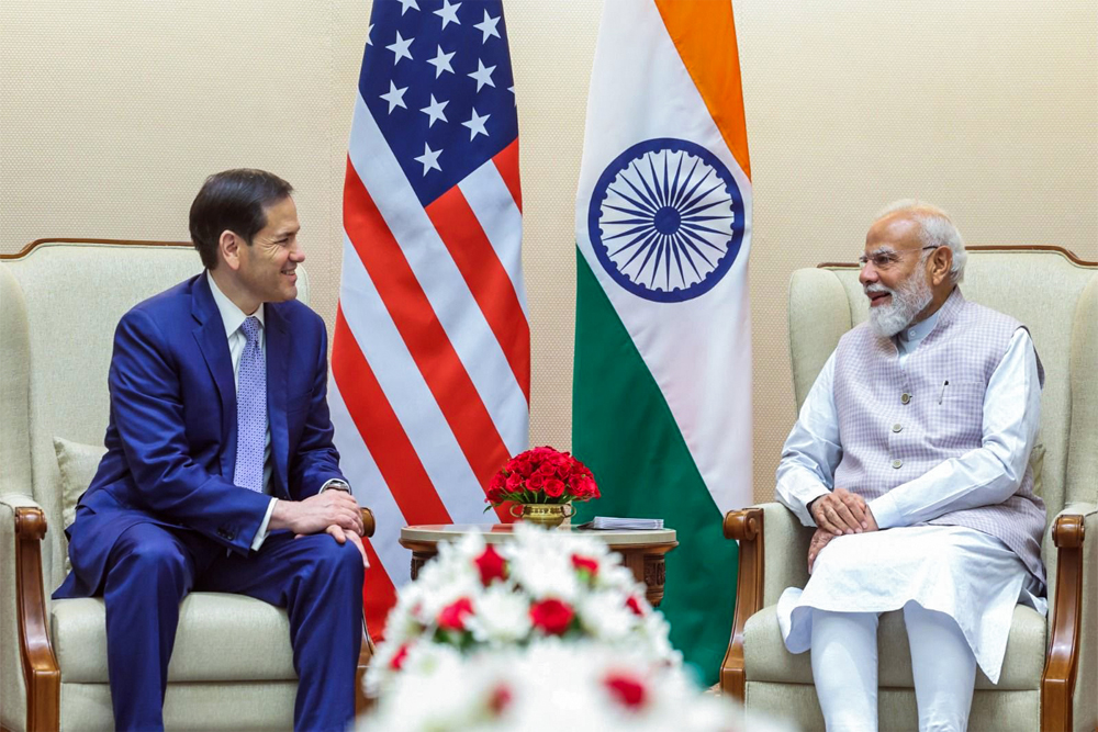 मोदी से मिले मार्को रुबियो