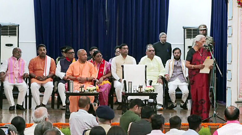 योगी की कैबिनेट में छह नए मंत्री बने