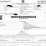 एनटीए द्वारा जारी एडमिट कार्ड नीट कैंडिडेट का अबू धाबी परीक्षा सेंटर