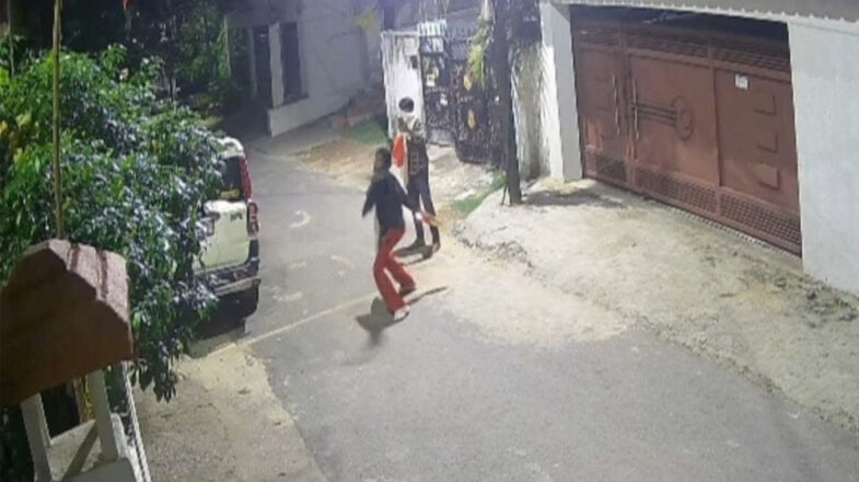 रांची में आरएसएस कार्यालय पर बदमाशों का पेट्रोल बम से हमला