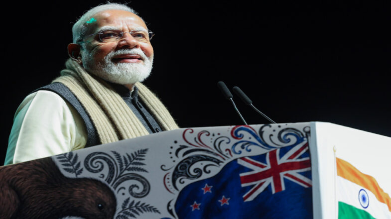 मोदी ने न्यूजीलैंड में खेलों से जुड़ी प्रदर्शनी का दौरा किया