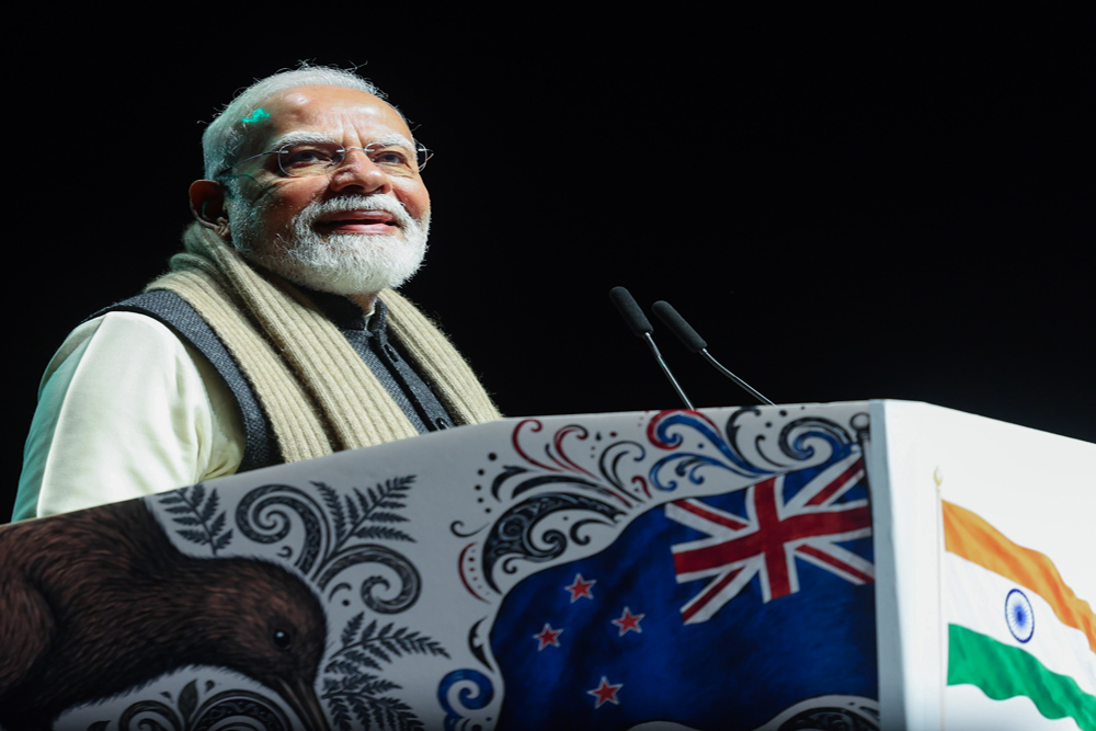मोदी ने न्यूजीलैंड में खेलों से जुड़ी प्रदर्शनी का दौरा किया