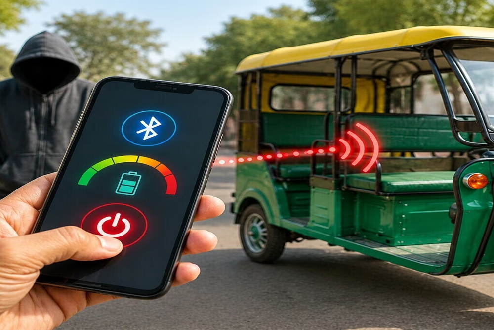 ई-रिक्शा को दूर से बंद करने वाले ऐप पर सरकार सख्त, दो ऐप हटाए गए