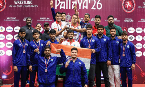 भारत ने अंडर-20 एशियाई कुश्ती चैंपियनशिप में चार स्वर्ण सहित 20 पदक जीते