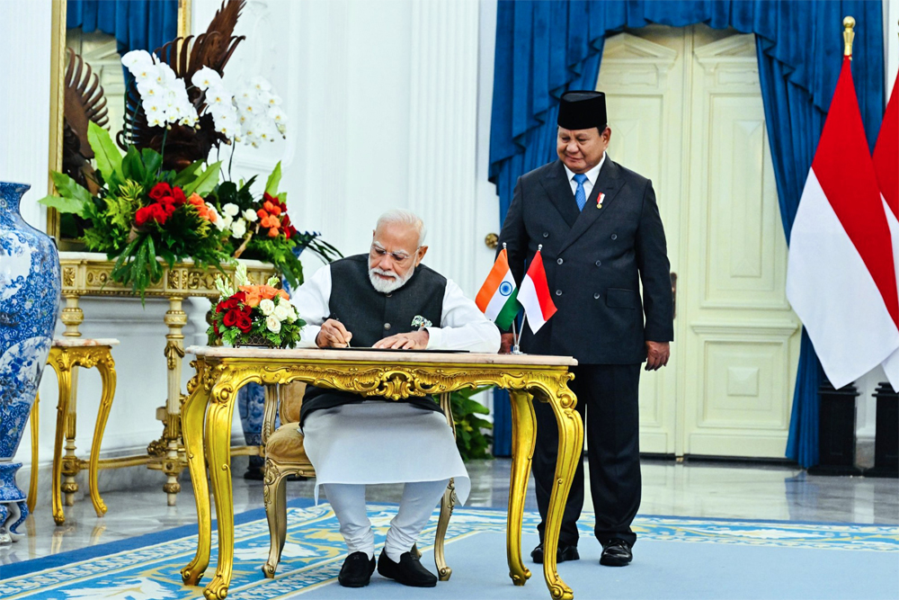 भारत-इंडोनेशिया में 20 समझौते