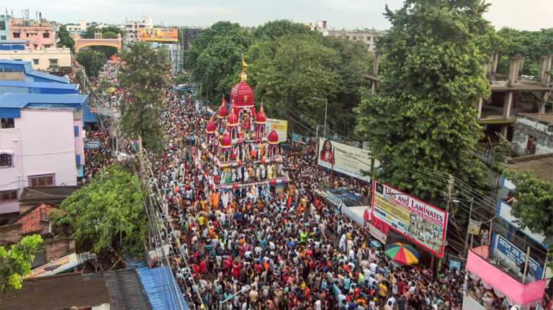 देश भर में निकाली गई रथयात्रा