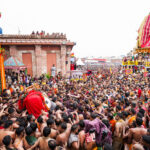 रथयात्रा में भगदड़, श्रद्धालु की मौत