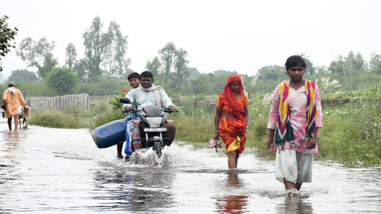 बिहार में 40 लाख लोग बाढ़ से प्रभावित