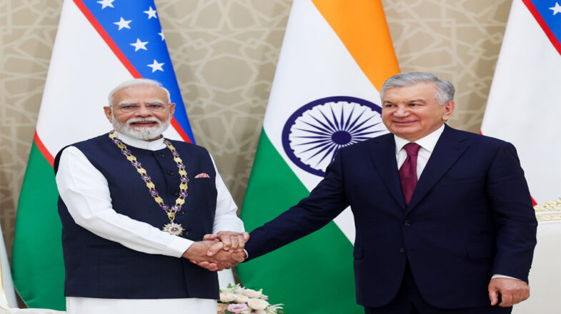 मोदी को उज्बेकिस्तान का सर्वोच्च सम्मान