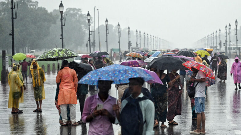देश भर में रिकॉर्ड बारिश
