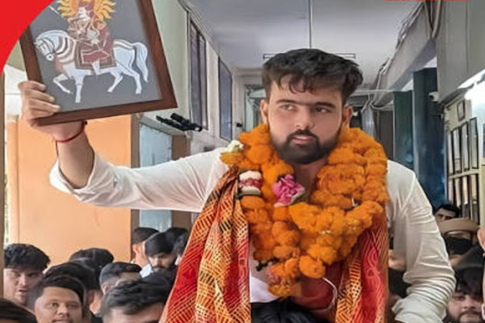 एबीवीपी ने डूसू के तीन पदों पर जीत दर्ज की: निर्दलीय उम्मीदवार दीपांशु शौकीन बने उपाध्यक्ष