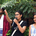 नेहा बोरा जंतर मंतर पहुंची, सीजेपी का प्रदर्शन टला