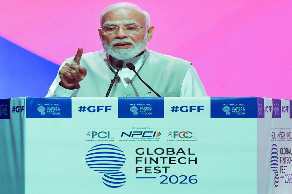 मोदी ने किया फिनटेक फेस्ट का उद्घाटन