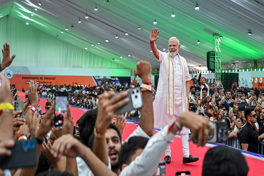 दिल्ली के बाद वडोदरा में मोदी का ‘जेन जी’ संवाद