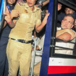 हिरासत में लेकर राहुल को हटाया